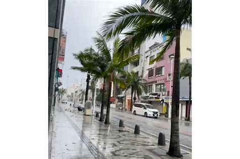 Okinawa warned of high winds and rain this weekend as Typhoon Khanun makes its U-turn east